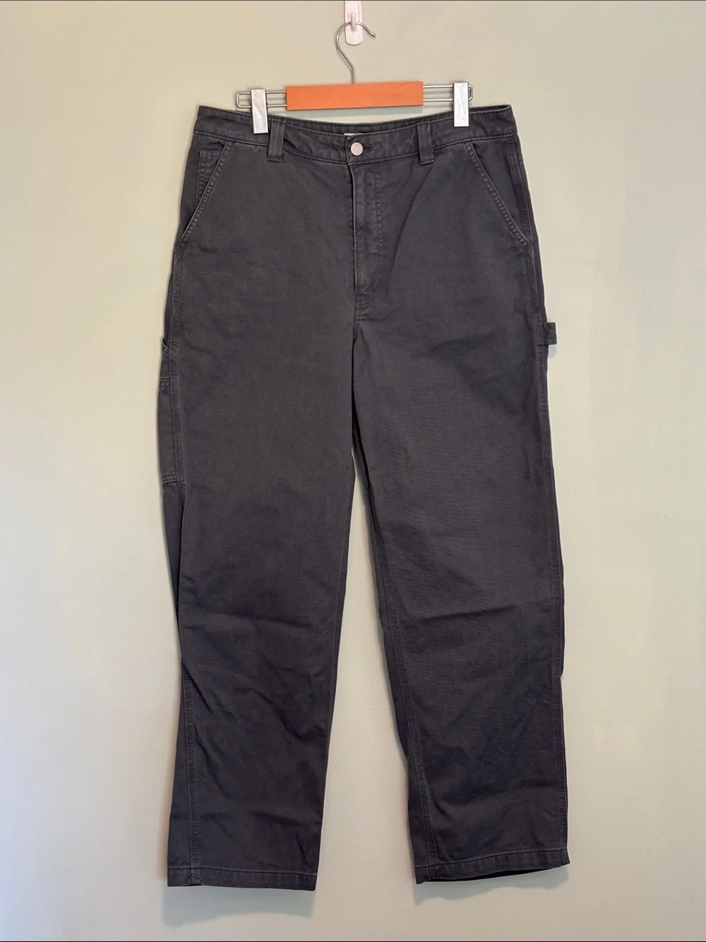 TNA Greenwich Cargo Pants in Dark Grey (Size 12) - Picture 6 of 7